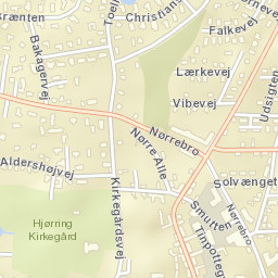 Hjørring Street Map
