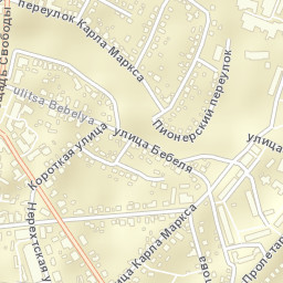 Nerekhta Street Map