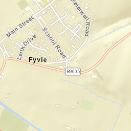 B9005, Fyvie, Aberdeenshire AB53, UK Street Map