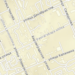 Kirovgrad Street Map