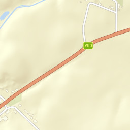 A90, Hatton, Aberdeenshire AB42, UK Street Map
