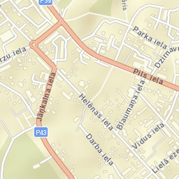 Alūksne Street Map