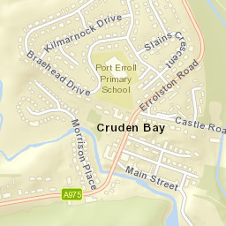 Cruden Bay Street Map
