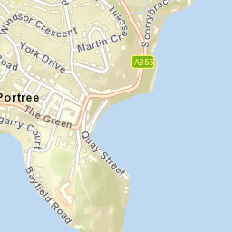 Portree Street Map