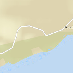 Hood Bay Alaska Street Map