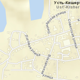 Ust’-Kishert’ Street Map
