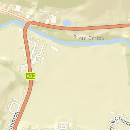 Drumnadrochit Street Map