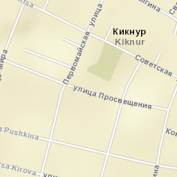 Kiknur Street Map