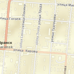 Yaransk Street Map