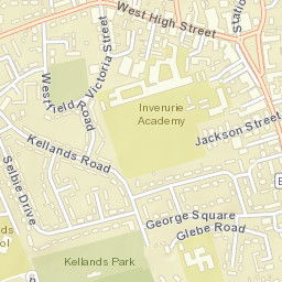 Inverurie Street Map