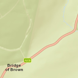 Old Military Road, Ballindalloch, Moray AB37, UKB9136, Ballin Street Map