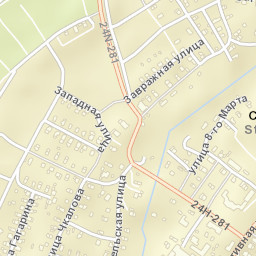 Staraya Vichuga Street Map