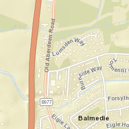 Balmedie Street Map