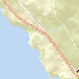 A87, Kyle, Highland IV40, UK Street Map