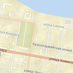 Kalyazin Street Map