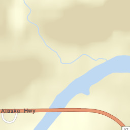 Alaska Hwy, Peace River B, BC V0C, Canada Street Map