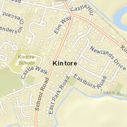 Kintore Street Map