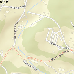 Līgatne Street Map