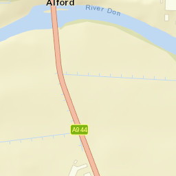 Old Military Rd, Alford, Aberdeenshire AB33 Street Map