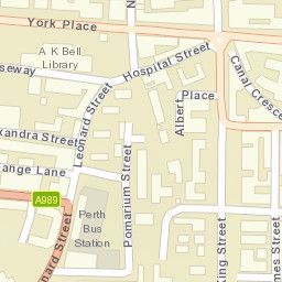 25 York Place, Perth, Perth and Kinross PH1, UK Street Map