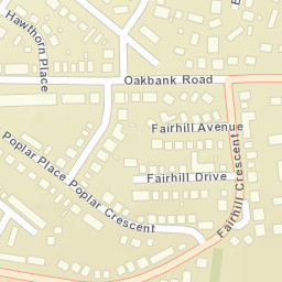 168 Oakbank Rd, Perth, Perth and Kinross PH1, UK Street Map