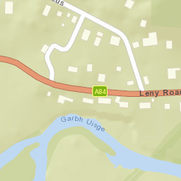 Leny Rd, Loch Lomond and the Trossachs National Park, Calland Street Map
