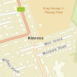 2 Springfield Rd, Kinross, Perth and Kinross KY13, UK Street Map