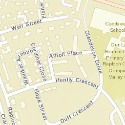9 Huntly Crescent, Stirling, FK8 1SU, UK Street Map