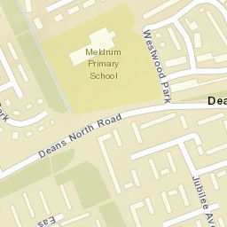Deans North Rd, Deans, Livingston, West Lothian EH54, UK Street Map