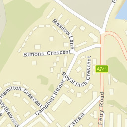 18-20 Blythswood Rd, Renfrew PA4, UK Street Map