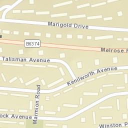 66-68 Kenilworth Avenue, Galashiels, Scottish Borders TD1, UK Street Map