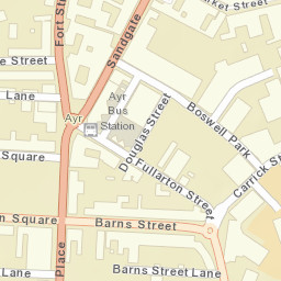 18 Fullarton Street, Ayr, South Ayrshire KA7 1UB, UK Street Map