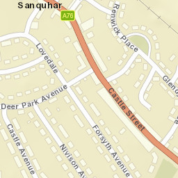 2 Deer Park Avenue, Sanquhar, Dumfries and Galloway DG4, UK Street Map