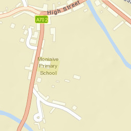 7 High St, Moniaive, Thornhill, Dumfries and Galloway DG3 4HN Street Map