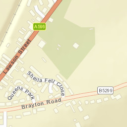 32 Brayton Road, Aspatria, Cumbria CA7 Street Map