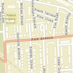 21 Granville Terrace, Redcar, Redcar and Cleveland TS10 3AP,  Street Map