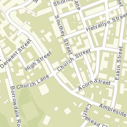 3-9 Station Street, Lake District National Park, Keswick, Cum Street Map