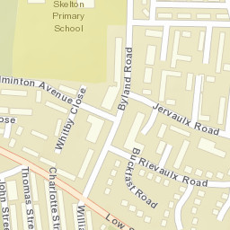 18 Rievaulx Rd, Skelton-in-Cleveland, Redcar and Cleveland TS Street Map