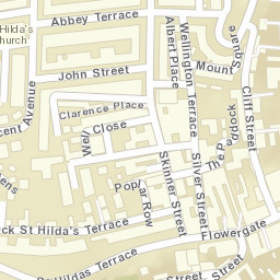 6 East Terrace, Whitby, North Yorkshire YO21, UK Street Map