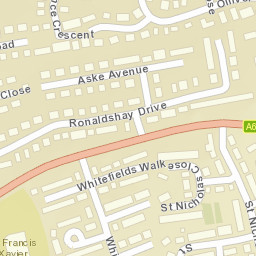 Darlington Rd, Richmond, North Yorkshire DL10, UK Street Map