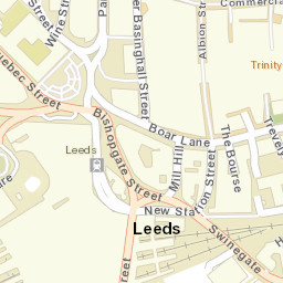 2 Princes Square, Leeds, West Yorkshire Street Map