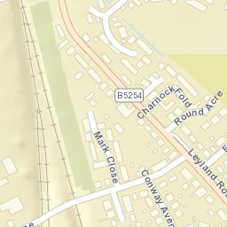 12 Werneth Close, Penwortham, Preston Street Map