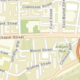 East Ordsall Lane, Salford M3, UK Street Map