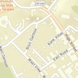 40-44 High St, Mold, Flintshire CH7, UK Street Map
