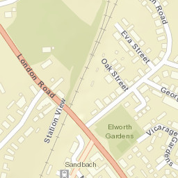 31 London Rd, Sandbach, Cheshire East CW11, UK Street Map