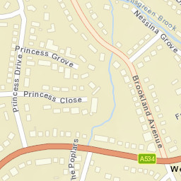 1 Springfield Drive, Crewe, Cheshire East CW2, UK Street Map