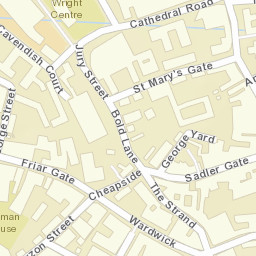 32 The Strand, Derby DE1, UK Street Map