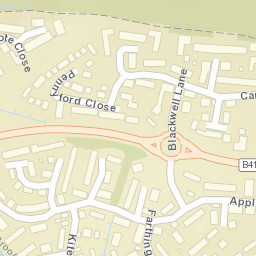 76 Appletree Ln, Redditch, Worcestershire B97 6TD, UK Street Map