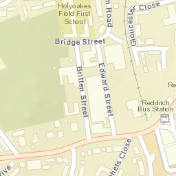 45 Edward St, Redditch, Worcestershire B97, UK Street Map