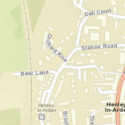 14 Station Rd, Henley-in-Arden, Warwickshire B95 5JQ, UK Street Map